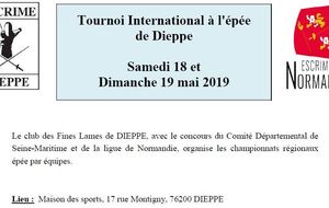 Tournoi International à l'épée de Dieppe