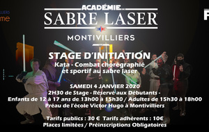 Stage d'initiation Sabre Laser débutants Adultes