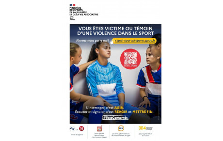 📌 INFORMATION IMPORTANTE : STOP À LA VIOLENCE DANS LE SPORT 