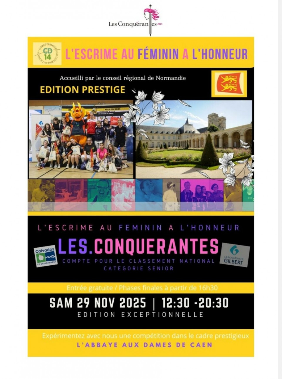 🗡️ En route pour Les Conquérantes 2025 !