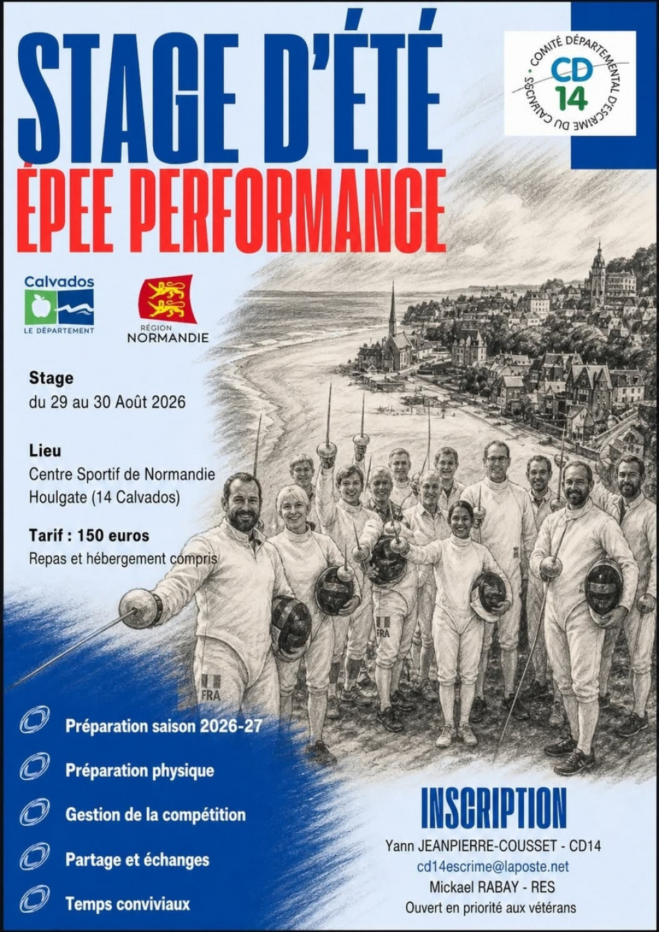 STAGE D'ÉTÉ ÉPÉE PERFORMANCE